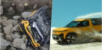 टेस्ट ड्राइव के दौरान हुआ बड़ा हादसा! 20 फुट गहरे गड्ढे में जा गिरी नई Tata Sierra, फिर सामने आई चौंकाने वाली बात Tata Sierra