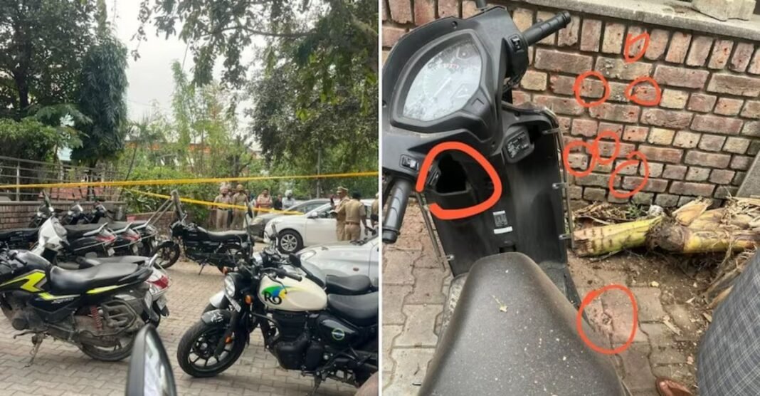 चंडीगढ़ सेक्टर-37: बीजेपी दफ्तर के बाहर धमाके की आवाज, लोगों में खलबली चंडीगढ़