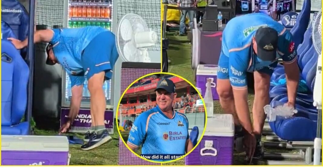 IPL मैच के बाद मैथ्यू हेडन ने मैदान में किया ऐसा काम, पूर्व ऑस्ट्रेलियाई दिग्गज ने जीत लिया भारतीयों का दिल Matthew Hayden