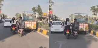 जयपुर की सड़क पर युवती के साथ जो हुआ, उसे देख खौल उठेगा आपका खून; क्या यही है हमारी सुरक्षा? जयपुर