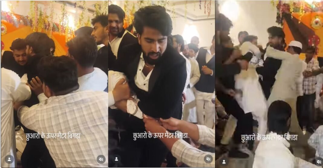 निकाह में मिठाई बनी ‘जंग’ की वजह! छुंआरों के लिए भिड़ी भीड़—वीडियो देख रह जाएंगे दंग Viral Video