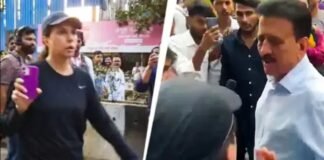 “गेट आउट, ट्रैफिक खोलो!” मुंबई में रैली के बीच भड़की महिला, BJP के मंत्री और पुलिस से सीधी भिड़ंत का VIDEO वायरल मुंबई