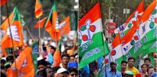 पश्चिम बंगाल में मतगणना के बीच TMC-BJP समर्थकों में झड़प, पुलिस ने संभाली कमान TMC-BJP