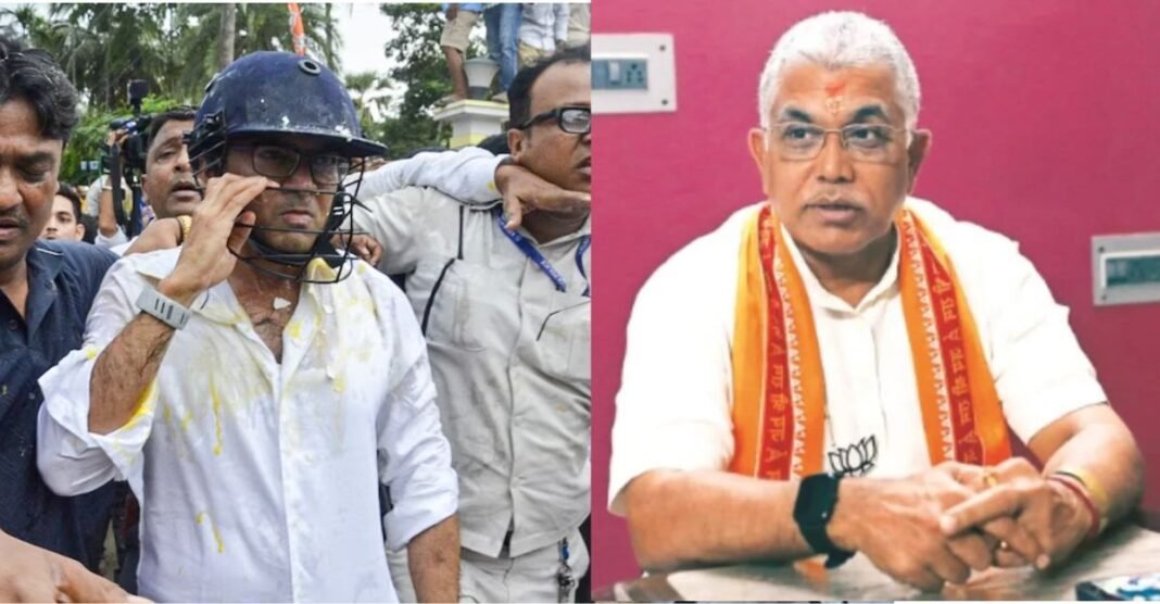 अभिषेक बनर्जी पर हमले को लेकर BJP नेता का बड़ा बयान, कहा- ‘इतने नाजुक हैं कि एक अंडे से चोट…’ दिलीप घोष