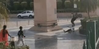 पत्नी-बच्चे के सामने गार्ड ने युवक को क्यों घसीटा और पीटा? लखनऊ पार्क के वायरल वीडियो ने खड़े किए कई सवाल लखनऊ