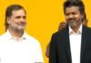 फिल्मी सुपरस्टार से CM तक… विजय की ताजपोशी देखने चेन्नई पहुंची राजनीति की बड़ी हस्तियां, राहुल गांधी से अन्नामलाई तक पहुंचे दिग्गज विजय