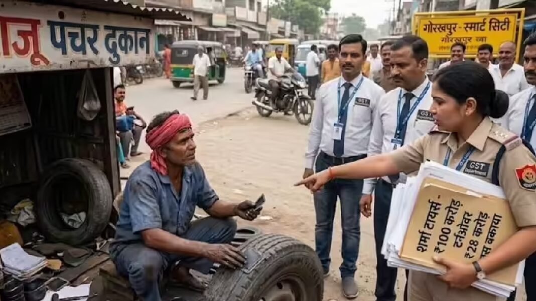 पंचर वाला निकला 100 करोड़ की कंपनी का मालिक! GST विभाग भी रह गया हैरान, ऐसे खुला फर्जीवाड़े का राज गोरखपुर