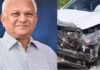 हाईवे पर अचानक सामने आई बाइक, अगले ही पल हुआ जोरदार हादसा… आखिर कैसे बची BJP विधायक की जान? सांगली