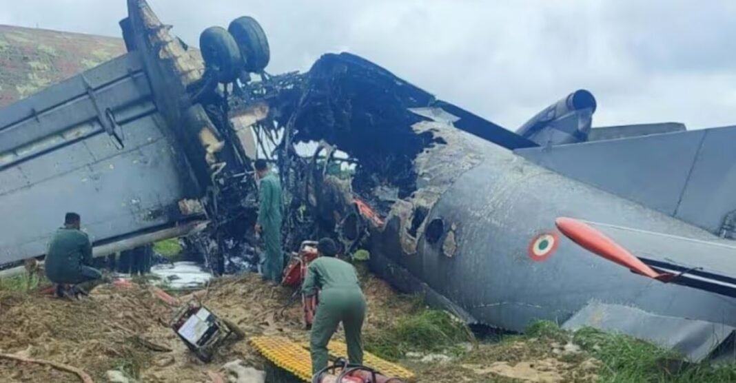 लैंडिंग से कुछ सेकंड पहले क्या हुआ? असम में वायुसेना का AN-32 विमान क्रैश, 5 जवानों की शहादत से देश स्तब्ध भारतीय वायुसेना