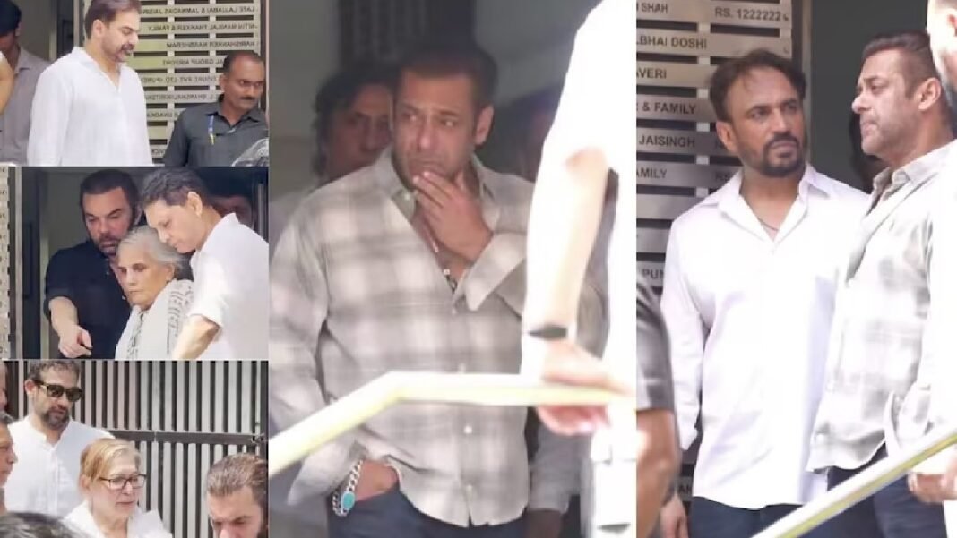 नहीं रहे सलमान खान के सबसे बड़े राजदार, अंतिम विदाई में खुद को संभाल नहीं पाए भाईजान; आंखों से बहते रहे आंसुओं के सैलाब! सलमान खान