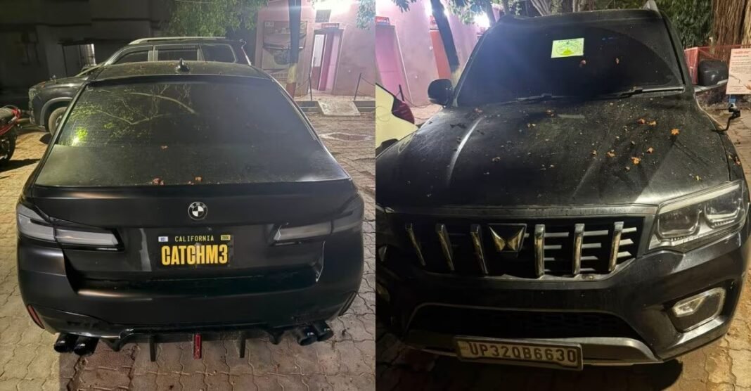 आधी रात सड़क किनारे खड़ी BMW ने खींचा पुलिस का ध्यान, डिक्की खुली तो अंदर का नजारा देख उड़ गए होश BMW
