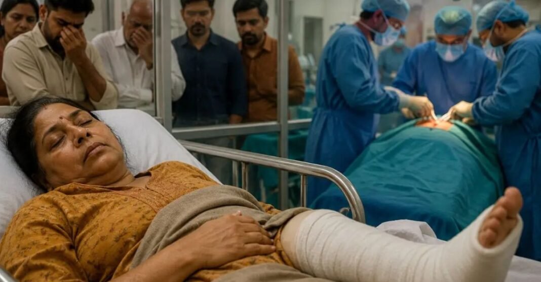 सनसनीखेज मामला: पैर में चोट, करवा दिया दिल का ऑपरेशन; अस्पताल में महिला की मौत पानीपत