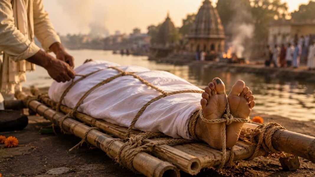 इंसान की मौत होते ही क्यों बांध दिए जाते हैं हाथ-पैर? जानें इसके पीछे का वो डरावना सच और वैज्ञानिक कारण! मौत