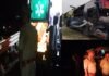 हरदोई में भीषण सड़क हादसा: गंगा एक्सप्रेसवे से 20 फीट नीचे गिरी स्लीपर बस, 36 यात्री लहूलुहान, 12 गंभीर हरदोई