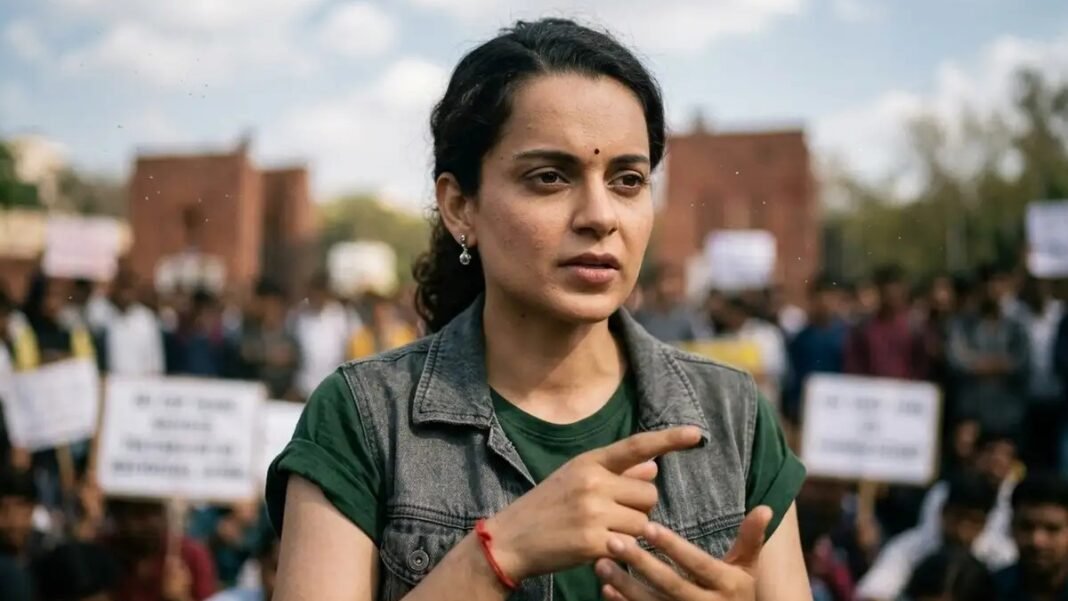 Gen-Z पर फूटा कंगना रनौत का गुस्सा, CJP प्रदर्शन को लेकर दे डाला बड़ा बयान कंगना रनौत