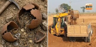 JCB से मिट्टी हटाई तो निकला करोड़ों का खजाना, फिर जो हुआ उसने पुलिस को भी कर दिया हैरान Ajmer News