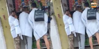 शॉल समझकर ओढ़ रखी थी चादर, लिखे शब्दों ने खोला राज? VIDEO वायरल Viral Video