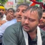 तेजस्वी के मार्च में अचानक मचा बवाल, वॉटर कैनन के बाद हिरासत में लिए गए RJD नेता, जानें क्या हुआ? तेजस्वी यादव