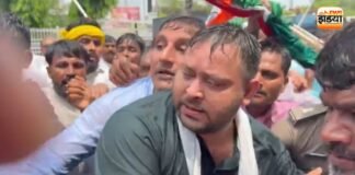 तेजस्वी के मार्च में अचानक मचा बवाल, वॉटर कैनन के बाद हिरासत में लिए गए RJD नेता, जानें क्या हुआ? तेजस्वी यादव