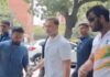 पैलेट गन से घायल छात्र को लेकर थाने पहुंचे राहुल गांधी, पुलिस कार्रवाई पर उठाए सवाल Rahul Gandhi
