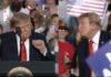 अचानक स्टेज पर ऐसा क्या करने लगे Donald Trump? देखकर सभी रह गए हैरान, Video Donald Trump