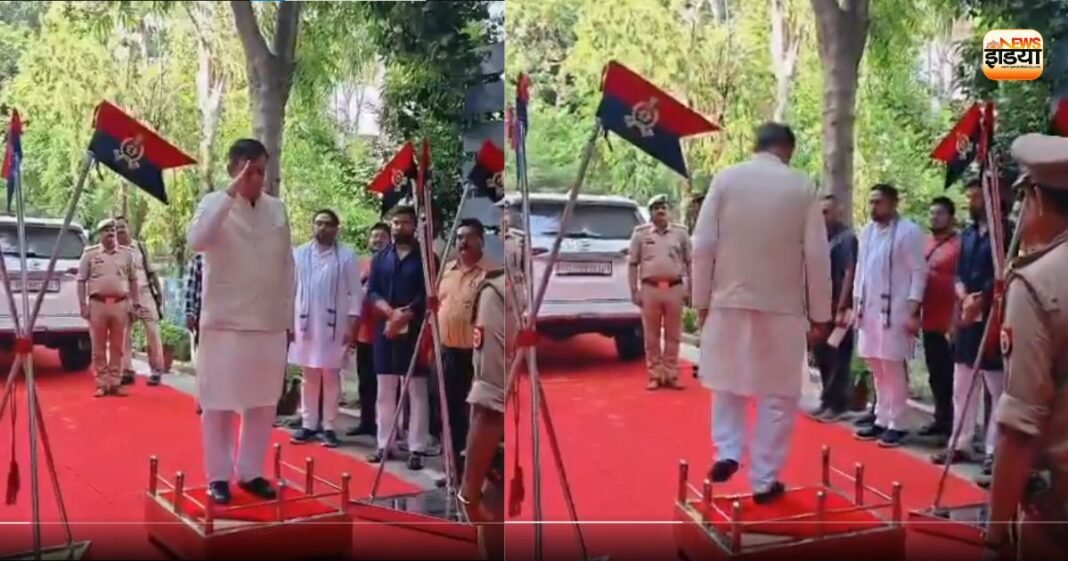 राष्ट्रगान के बीच UP विधानसभा अध्यक्ष सतीश महाना ने ऐसा क्या किया? वायरल वीडियो ने खड़े किए कई सवाल Satish Mahana