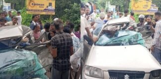 खुशियाँ मातम में बदलीं: बाराबंकी सड़क हादसे में एक ही परिवार के चार सदस्यों की जान गई बाराबंकी