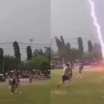 Video: बारिश में चल रहा था फुटबॉल मैच, अचानक आसमान से गिरी बिजली और 24 साल के खिलाड़ी की चली गई जान फुटबॉल मैच