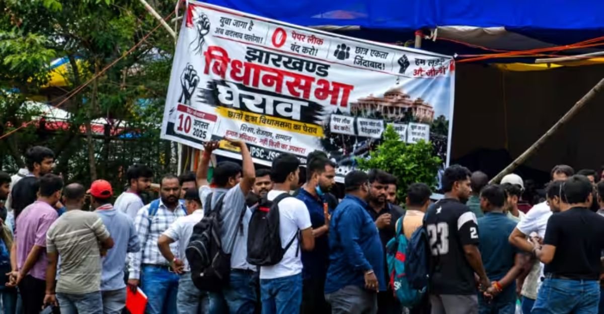 Ranchi Student Protest Ranchi Student Protest