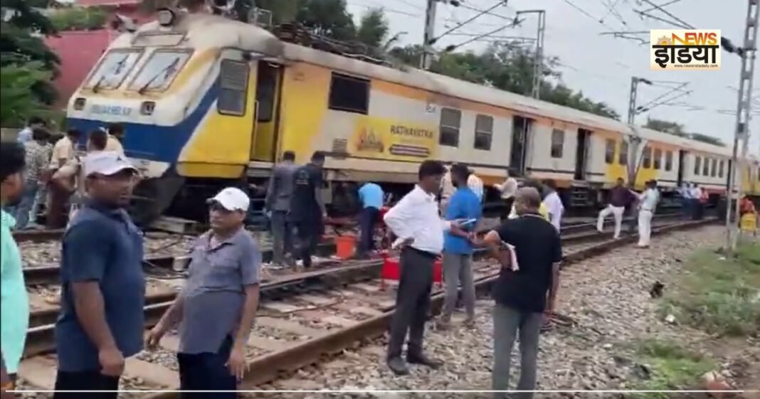 स्टेशन से कुछ ही दूरी पर पटरी से उतरी पैसेंजर ट्रेन, मौके पर मची हलचल; जानें क्या हुआ? पैसेंजर ट्रेन