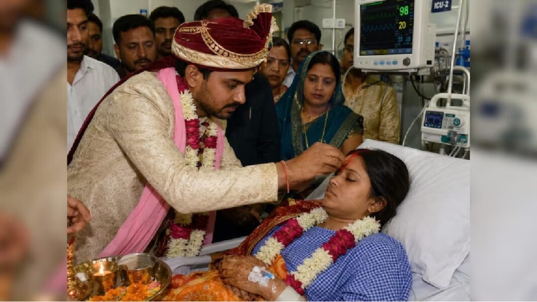 अस्पताल बना सात फेरों का मंडप! ज़िंदगी और मौत के बीच ICU में हुआ अनूठा विवाह गोरखपुर