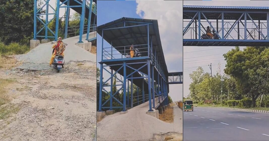 ट्रैफिक जाम से बचने के लिए महिला ने निकाला ऐसा शॉर्टकट, नजारा देखकर लोग बोले- क्या VVIP लाइसेंस मिला है? Viral Video