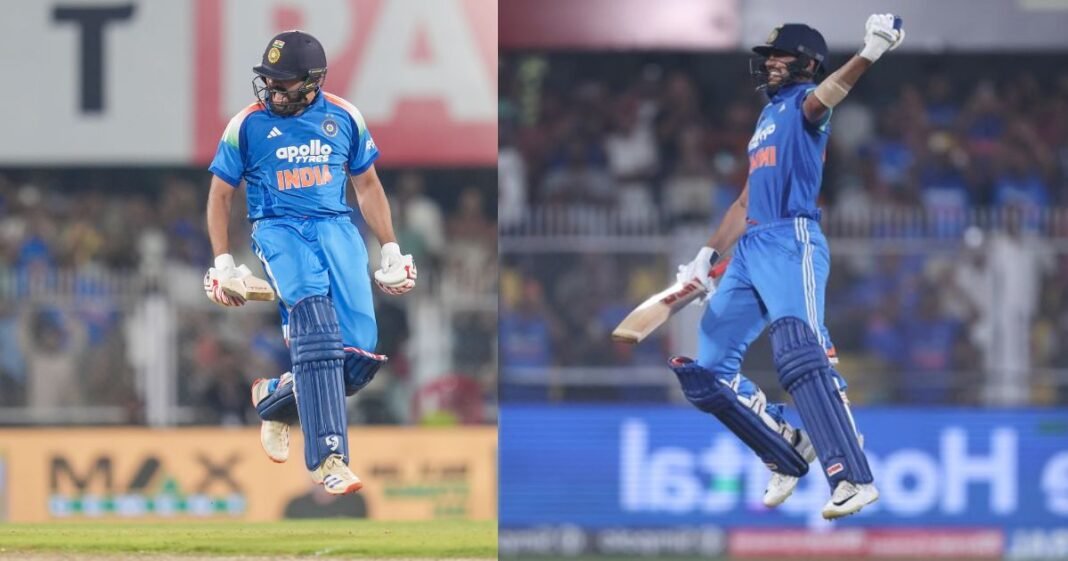 Shubman Gill and Rohit Sharma