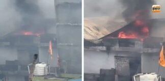 दिल्ली के स्वरूप नगर में भीषण आग से मचा हड़कंप, 6 लोग घायल; जान बचाने के लिए बिल्डिंग से कूदे लोग Delhi News