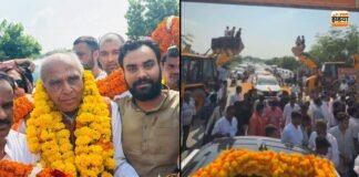 सांसद रत्न पुरस्कार के बाद गृह जनपद बस्ती पहुंचे जगदम्बिका पाल, लखनऊ से डुमरियागंज तक हुआ भव्य स्वागत Jagdambika Pal