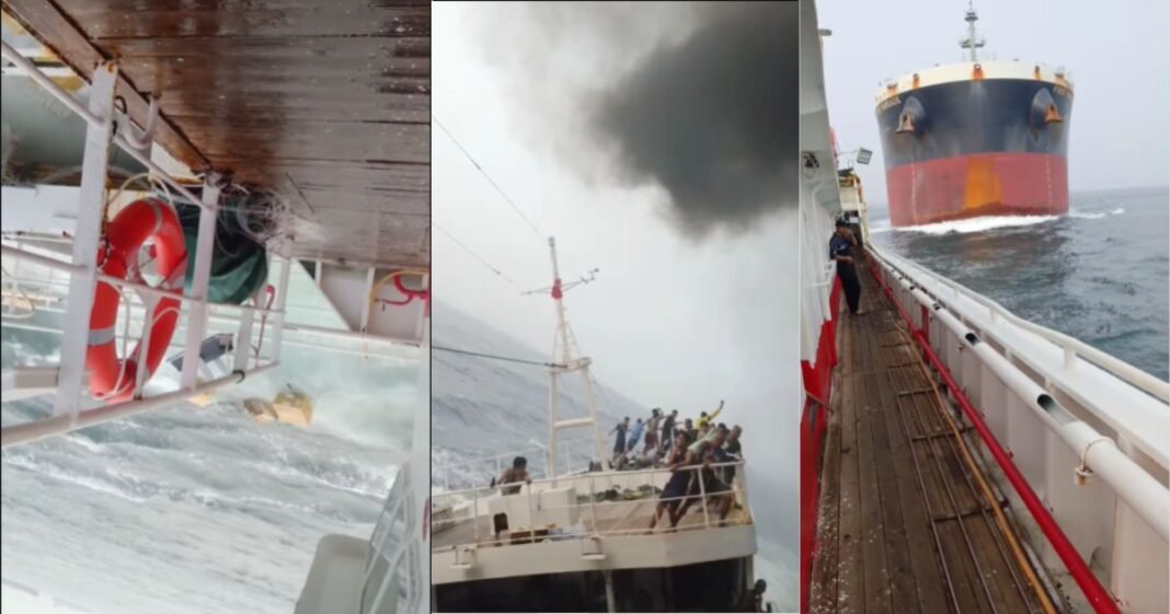 News India (83) Ship Accident Viral Video