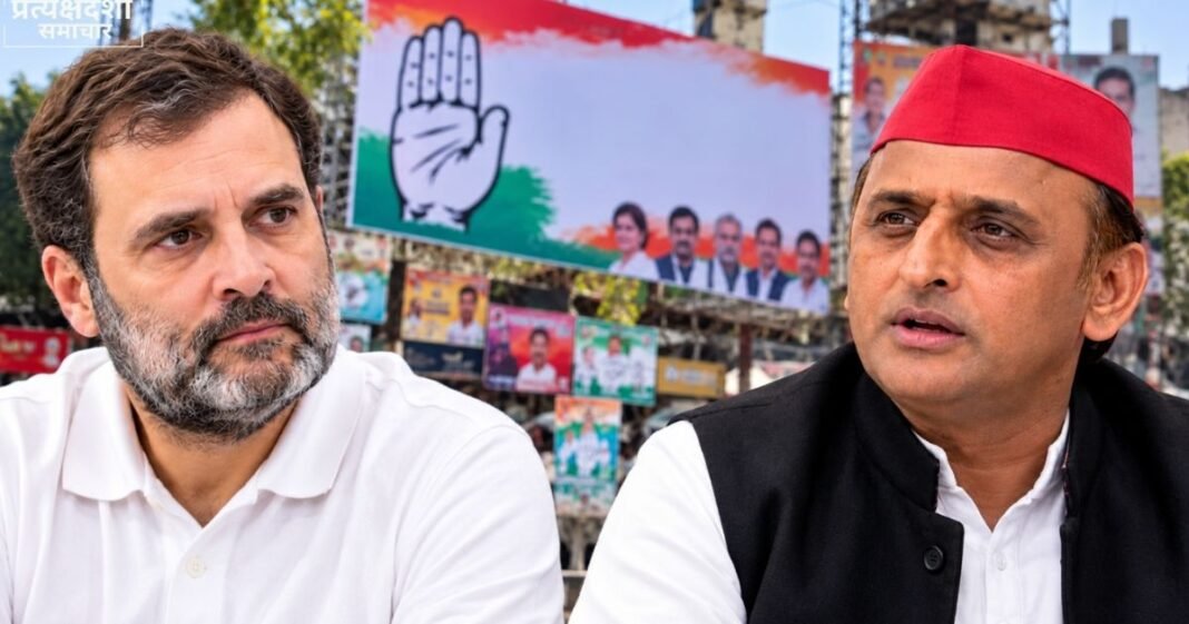 यूपी चुनाव: कांग्रेस की 200 सीटों पर दावेदारी से बढ़ी अखिलेश की टेंशन, क्या टूटेगा गठबंधन? यूपी