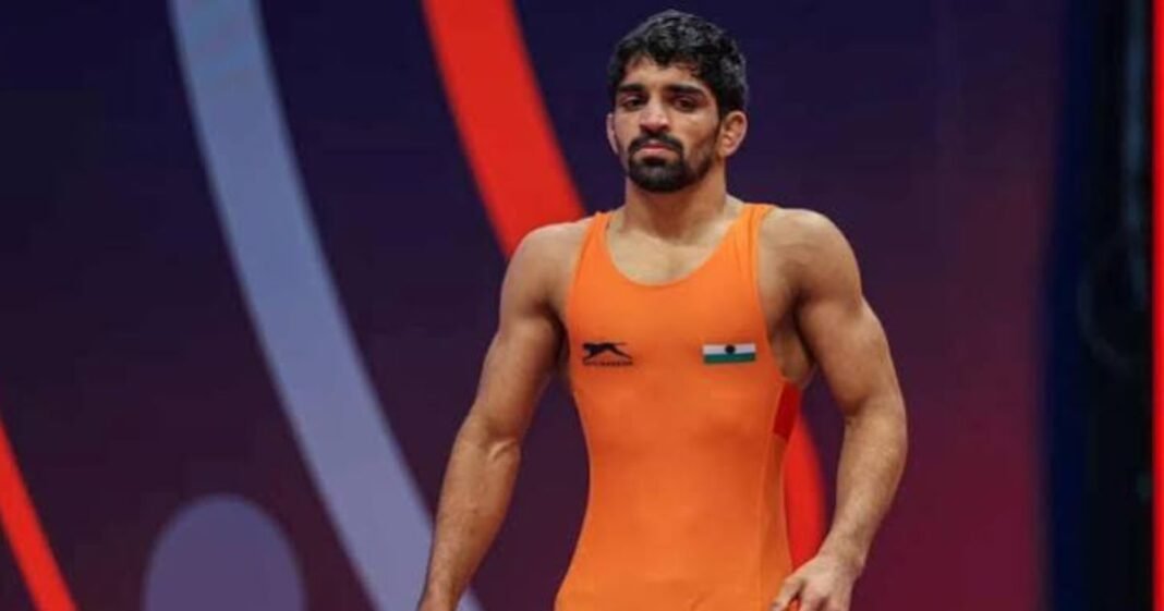 आखिरी मिनट में पलटा पूरा मुकाबला! अमन सहरावत ने वर्ल्ड नंबर-1 को हराकर भारत को दिलाया 20वां गोल्ड Aman Sehrawat Gold Medal