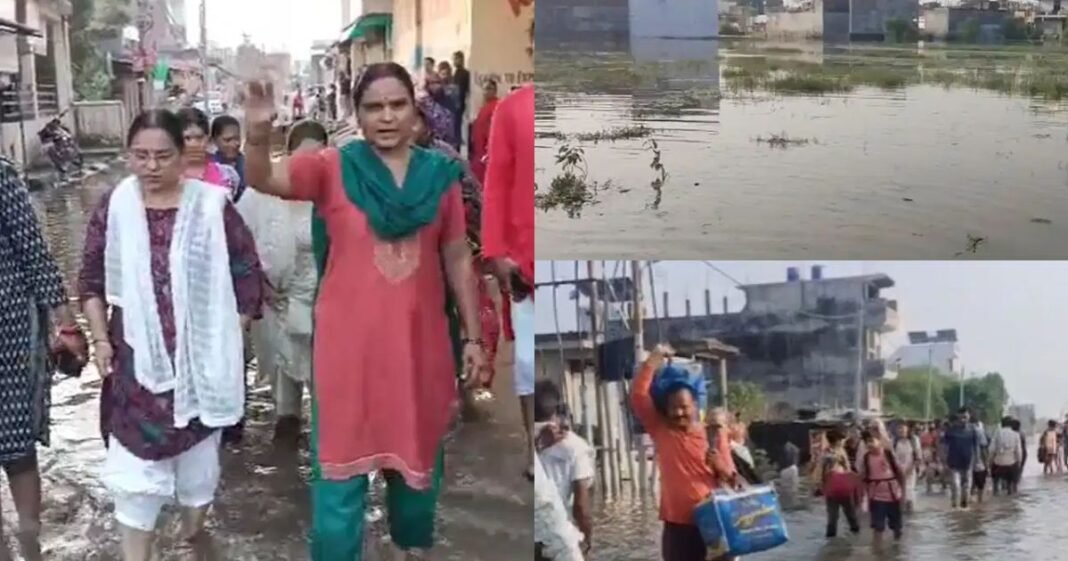 18 साल बाद लखनऊ में गोमती का कहर! फैजुल्लागंज में 5 फीट तक पानी, 10 हजार लोगों ने छोड़े घर Lucknow Flood News