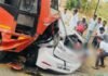 बस और कार की टक्कर में 5 की मौत, आखिर कैसे हुआ इतना बड़ा हादसा? Accident News