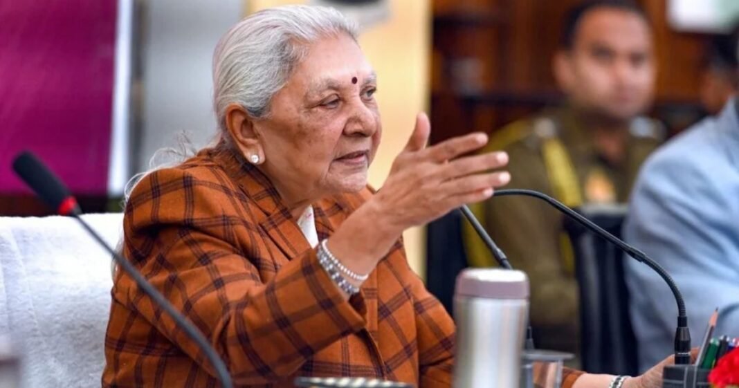 गर्लफ्रेंड बनाने से नहीं रोका, लेकिन शादी से पहले इस बात पर राज्यपाल ने युवाओं को चेताया राज्यपाल आनंदीबेन पटेल
