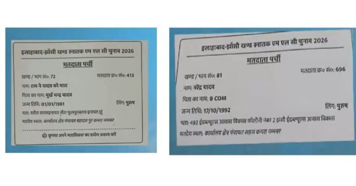 यूपी की वोटर लिस्ट