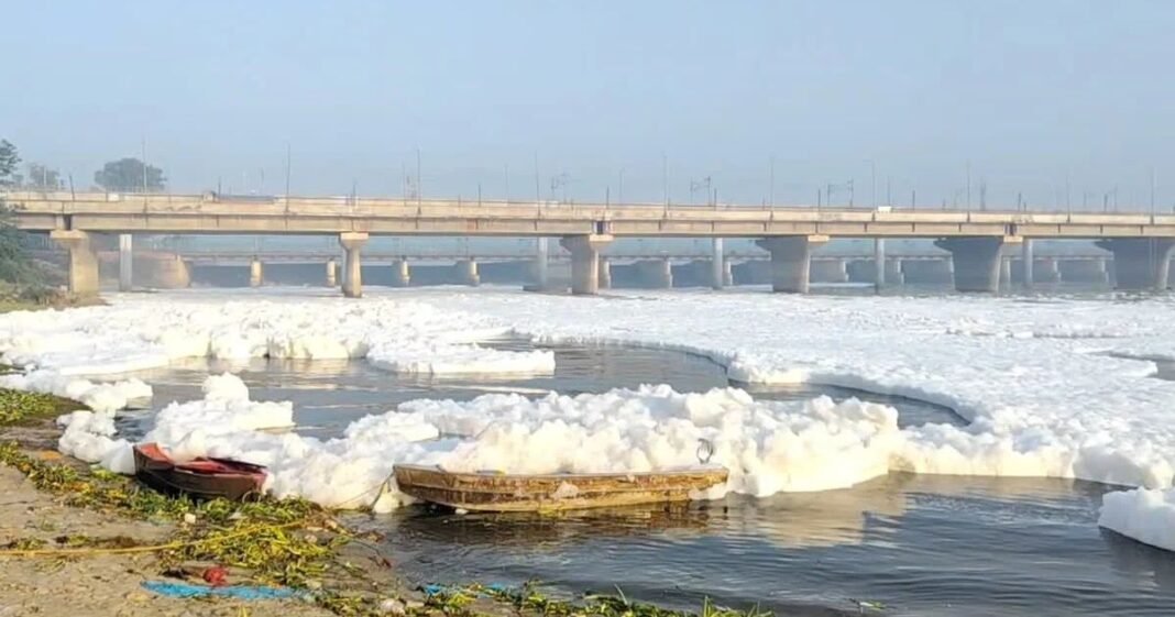 Delhi Yamuna Pollution