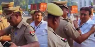 मेरठ MLC मतगणना में बवाल! निर्दलीय प्रत्याशी विक्रांत वशिष्ठ पुलिस से भिड़े, कैमरे में कैद हुई तीखी बहस प्रत्याशी विक्रांत वशिष्ठ