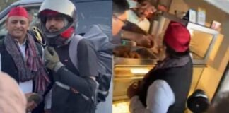 काफिला रोककर काकोरी में समोसा खाने लगे अखिलेश यादव, बीजेपी पर बोला तीखा हमला अखिलेश यादव