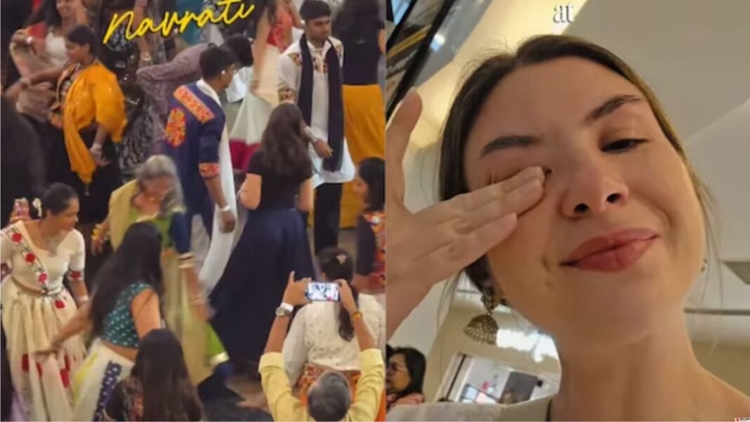 जब मॉल में गरबा देखकर अचानक रो पड़ीं विदेशी महिला, बोलीं- ‘भारत छोड़कर जाऊंगी तो इसे…’ एलेक्जेंड्रा