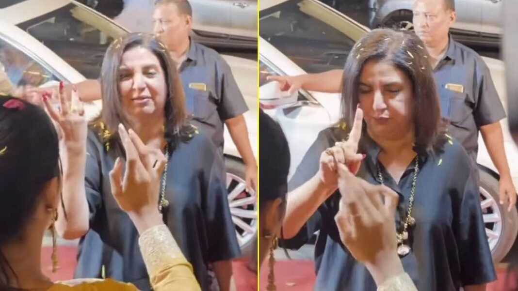 फूलों की बारिश देख बिफड़ गईं फराह खान? टीका लगवाने से किया मना, वीडियो वायरल होते ही मचा बवाल फराह खान