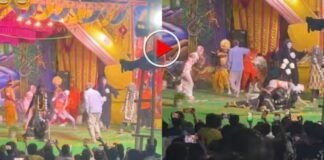 ‘मंच पर राम-रावण आमने-सामने थे, तभी अचानक बजा ऐसा गाना कि वानर सेना भी लगाने लगी ठुमके… देखें हैरान कर देने वाला वीडियो! करनाल