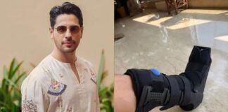 एक्शन करते-करते घायल हुए सिद्धार्थ मल्होत्रा? पैर में बूट पहने शेयर की तस्वीर सिद्धार्थ मल्होत्रा